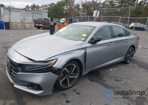 2022 Honda Accord Sport Se z USA, uszkodzony, nr VIN 1HGCV1F47NA105202
